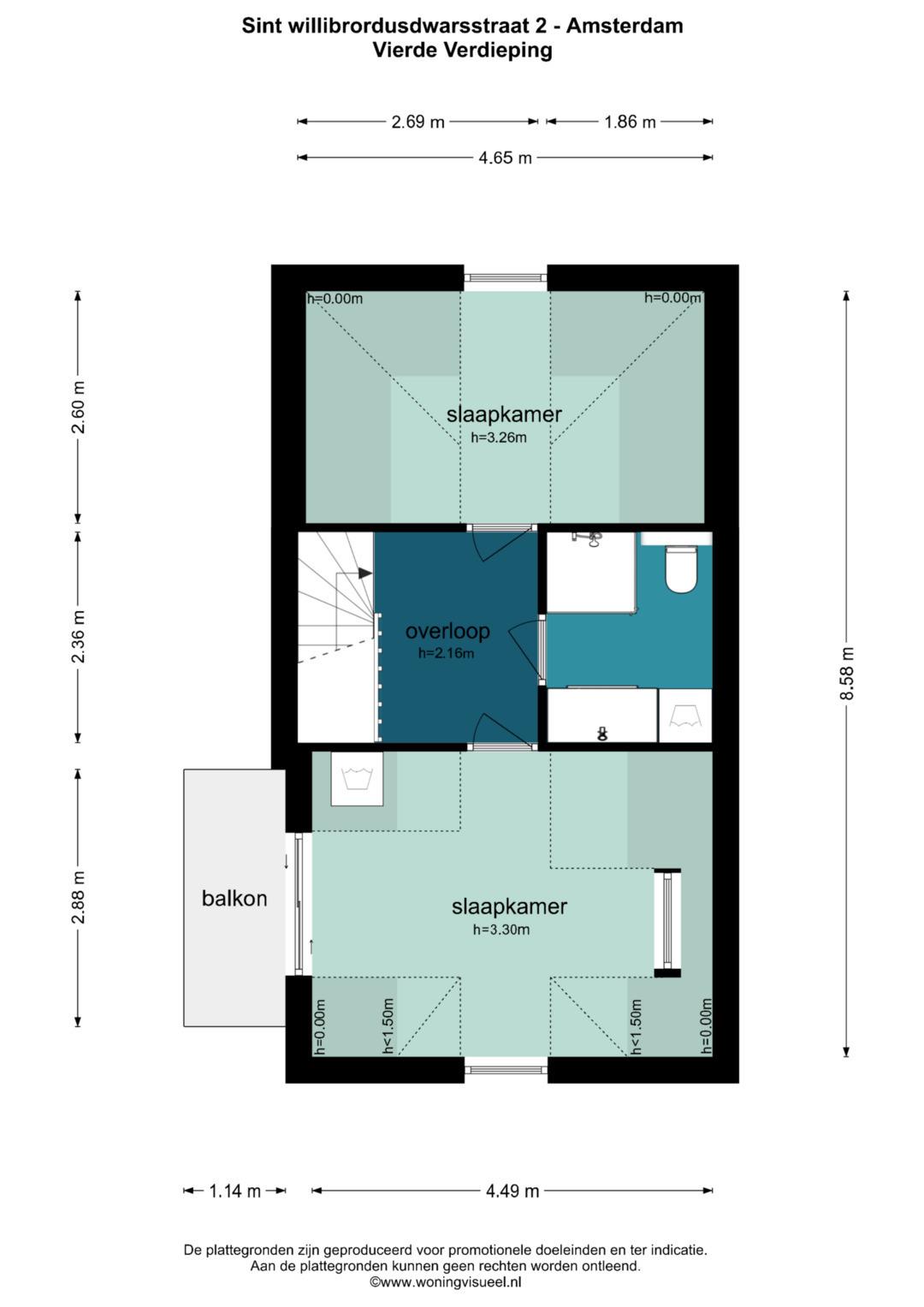 AMSTERDAM Sint Willibrordusdwarsstraat 2-3image 38