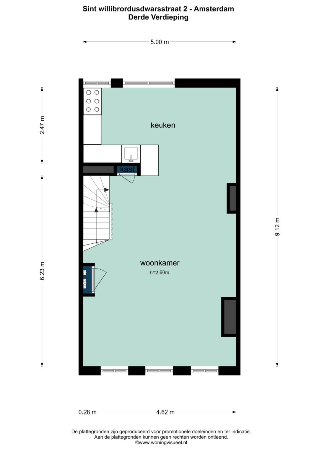 AMSTERDAM Sint Willibrordusdwarsstraat 2-3image 37