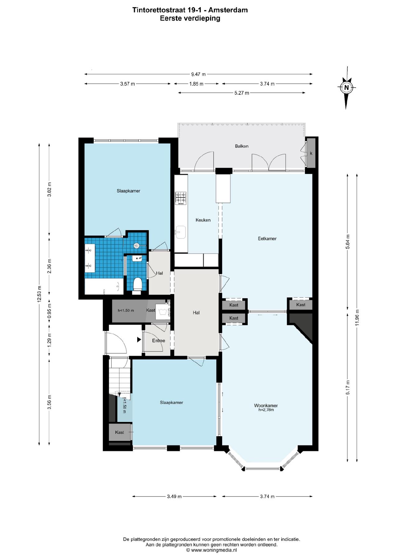 AMSTERDAM Tintorettostraat 19-1image 35