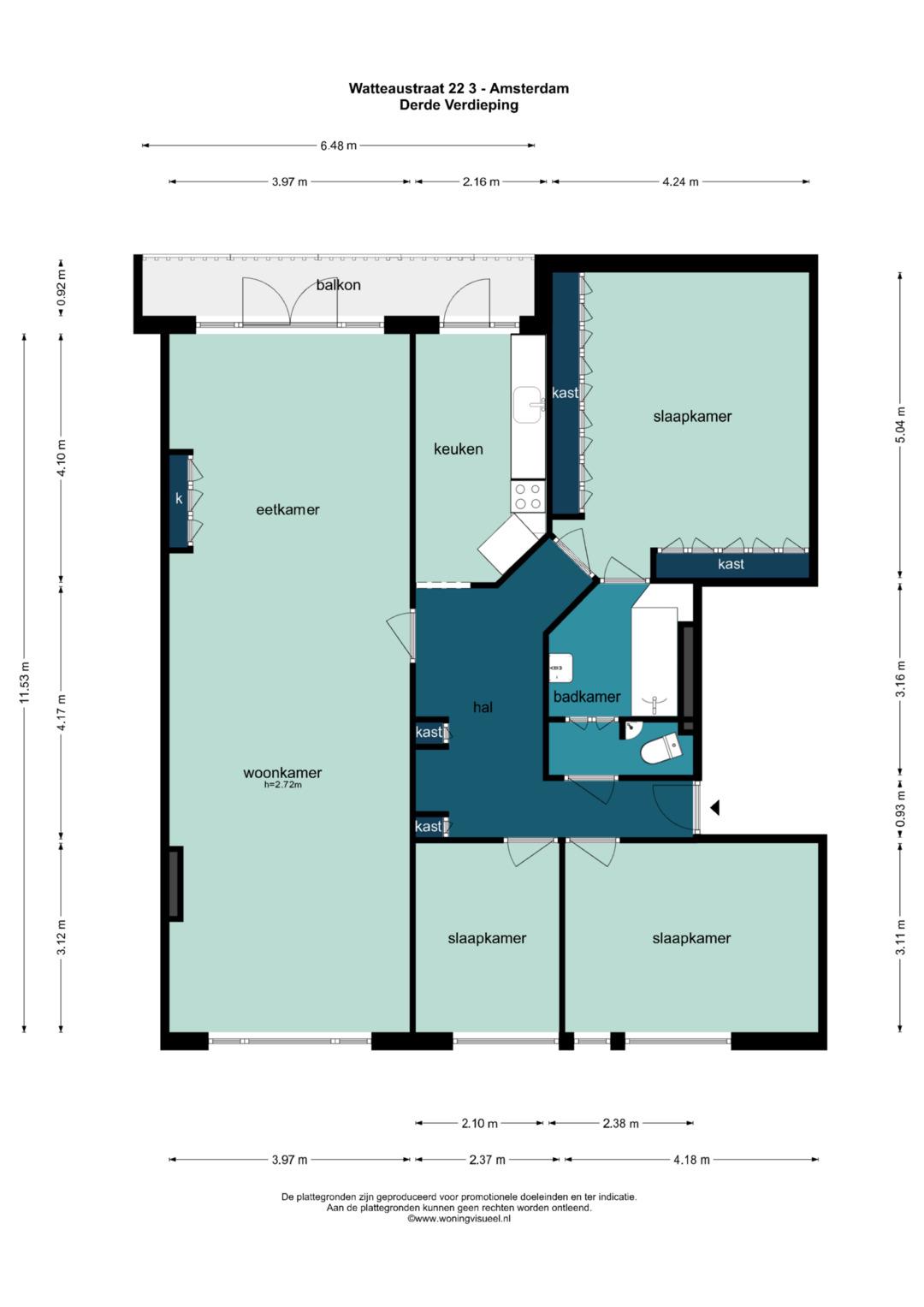 AMSTERDAM Watteaustraat 22-3image 28